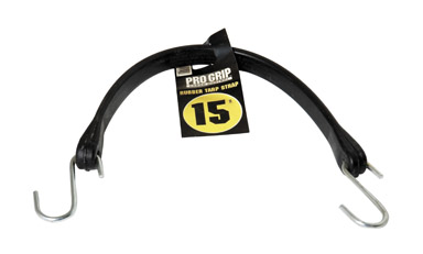 Keeper 19 in. L Black Rubber Tarp Strap