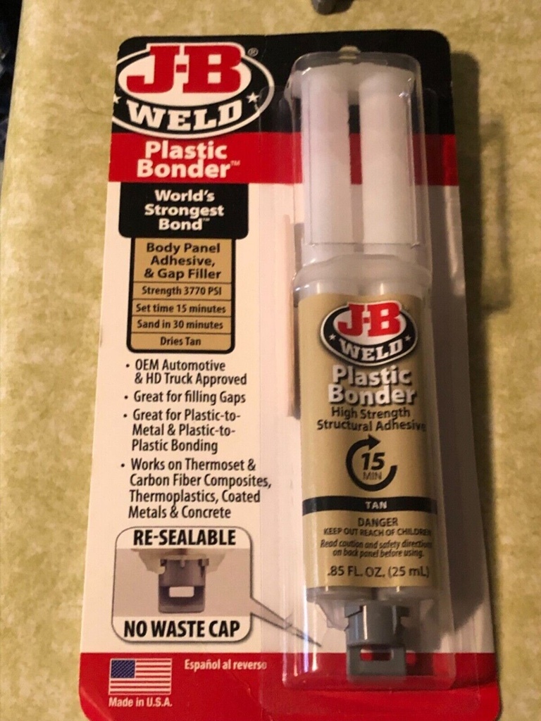 0.85 Oz. Plastic Bonder Epoxy