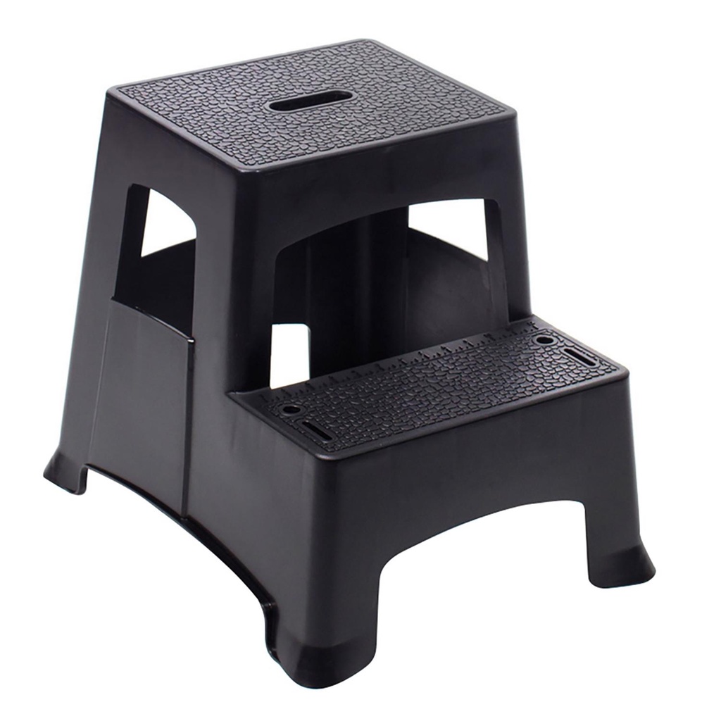 Tricam 16 in. H X 15.75 in. W X 19.25 in. D 325 Lb. Capacity 2 Step Plastic Step Stool