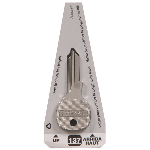 Hillman Traditional Key House/Office Key Blank 137 M12 Single for USPS Mailbox Locks