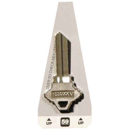 [87562] Hillman Traditional Key House/Office Key Blank 59 SC9 Single for Schlage Locks