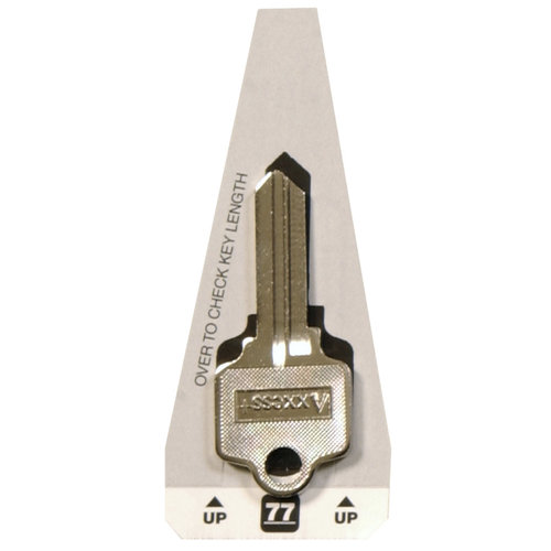 Hillman KeyKrafter House/Office Universal Key Blank 77 AR1 Single