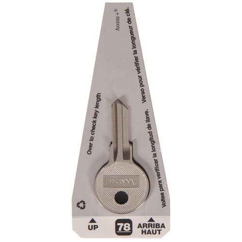 Hillman Traditional Key House/Office Key Blank 78 B1, B2, B4, B5, DE4, Y13, Y14 Single for Yale Loc