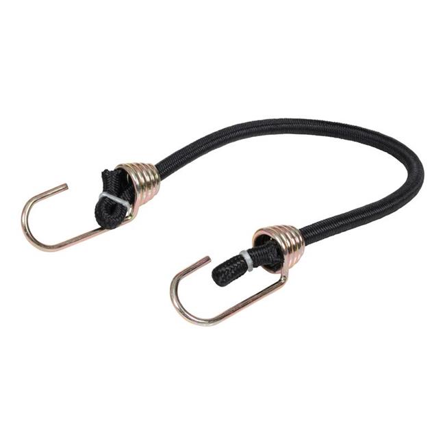 Keeper Heavy Duty Black Bungee Cord 18 in. L X 0.374 in. 1 Pack