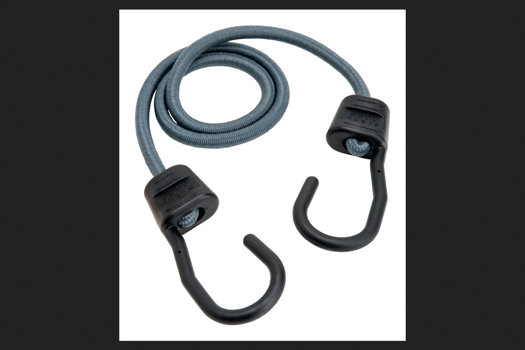 [8865891] Keeper Ultra Gray Bungee Cord 32 in. L X 0.374 in. 1 Pack