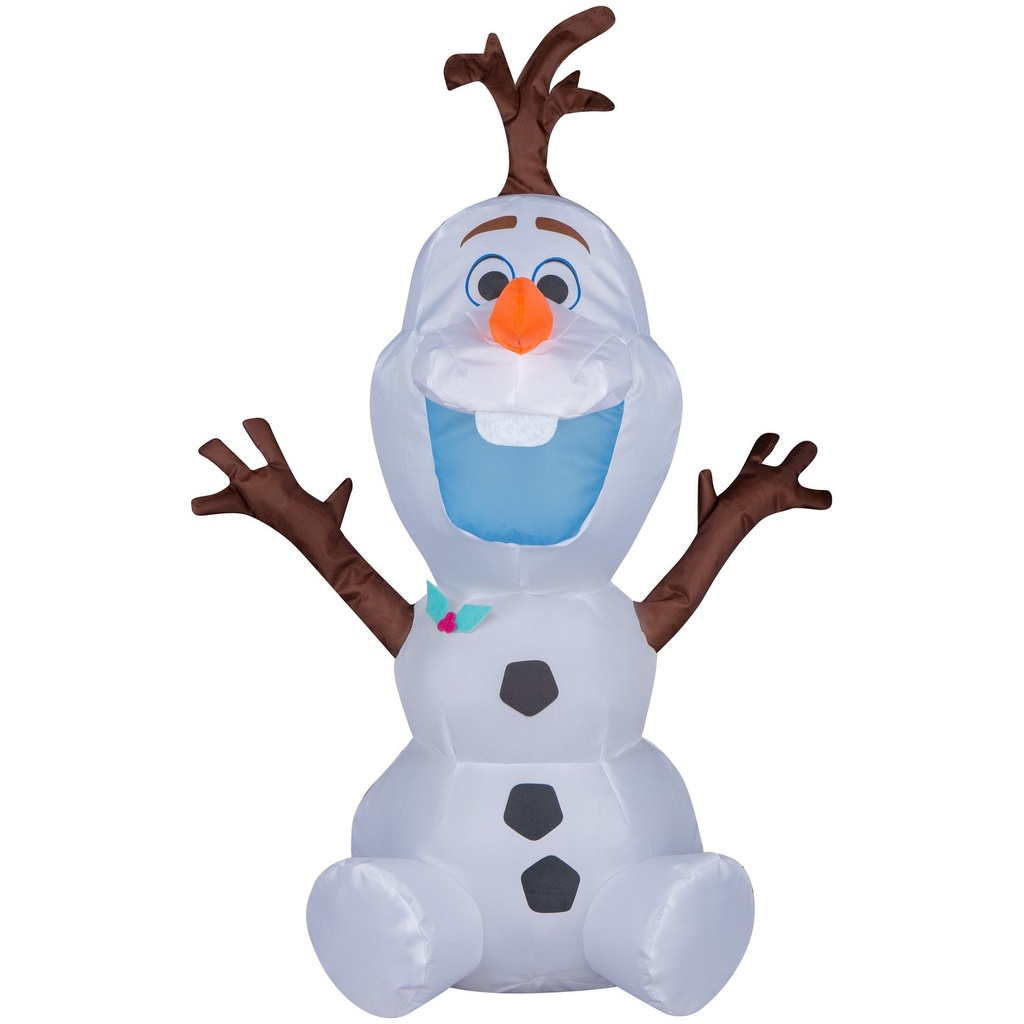 Gemmy Airdorable White Frozen Inflatable 2 Ft