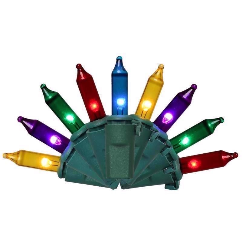 Celebrations Classic LED T5 Multicolored 100 Ct String Christmas Lights 24.75 Ft. 