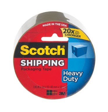 [91112] 3850 Heavy-Duty Packaging Tape, 3" Core, 1.88" X 54.6 Yds, Clear
