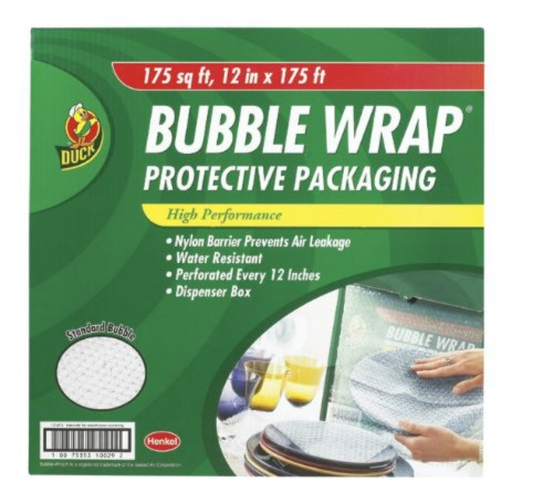Duck 12 in. W X 175 Ft. L Bubble Wrap 1 Pack