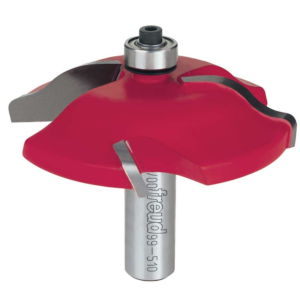 Freud 2-3/4 in. (Dia.) Quadra-Cut Raised Panel Bit with 1/2 in. Shank - 99-510