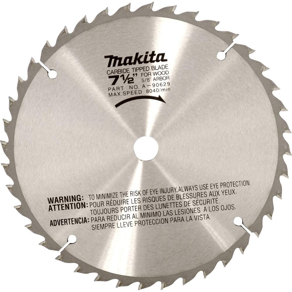 MAKITA DISCO MADERA 40T  7-1/2