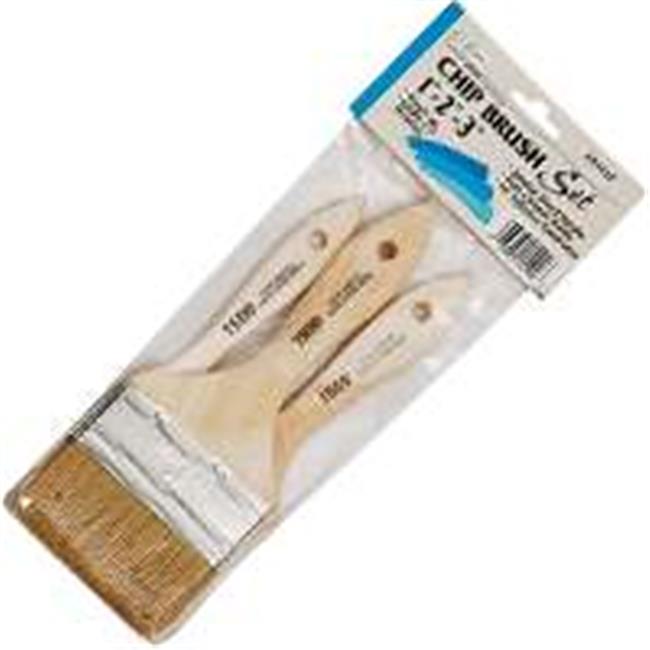 Chip Brush Set, 3-Brush