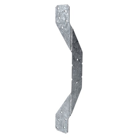 Simpson Strong-Tie 10.44 in. H X 1.53 in. W 18 Ga. Steel Hurricane Tie