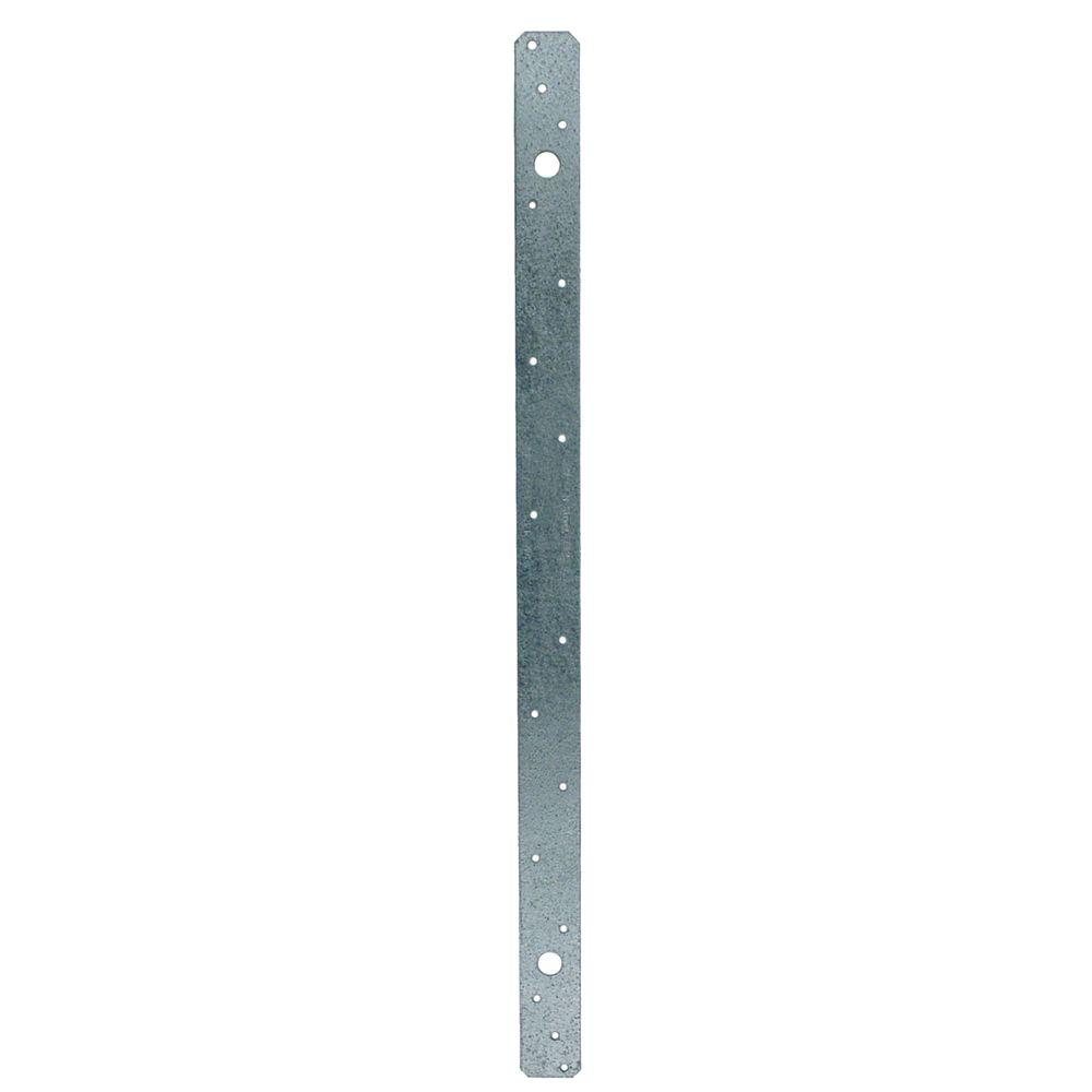MSTA 21 in. 18-Gauge ZMAX Galvanized Medium Strap Tie