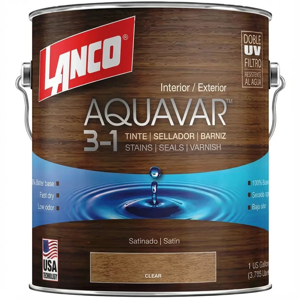 LANCO AQUAVAR SATIN CLEAR GL