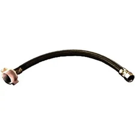 3/8 in. Compression X 7/8 in. Ballcock Nut X 20 in. Braided Polymer Toilet Supply Line