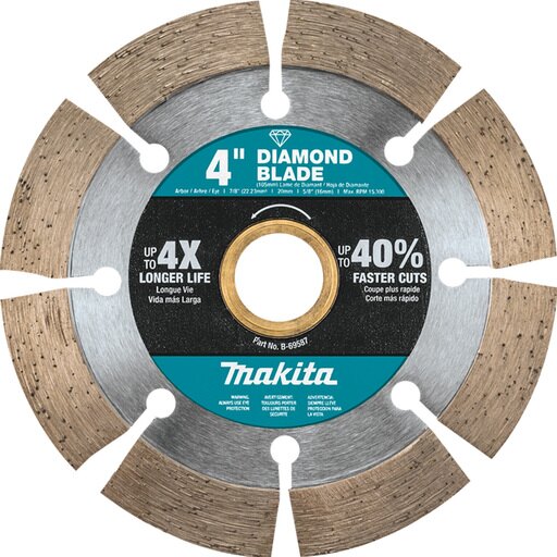 MAKITA 4" DIAMOND BLADE SEGMENTD