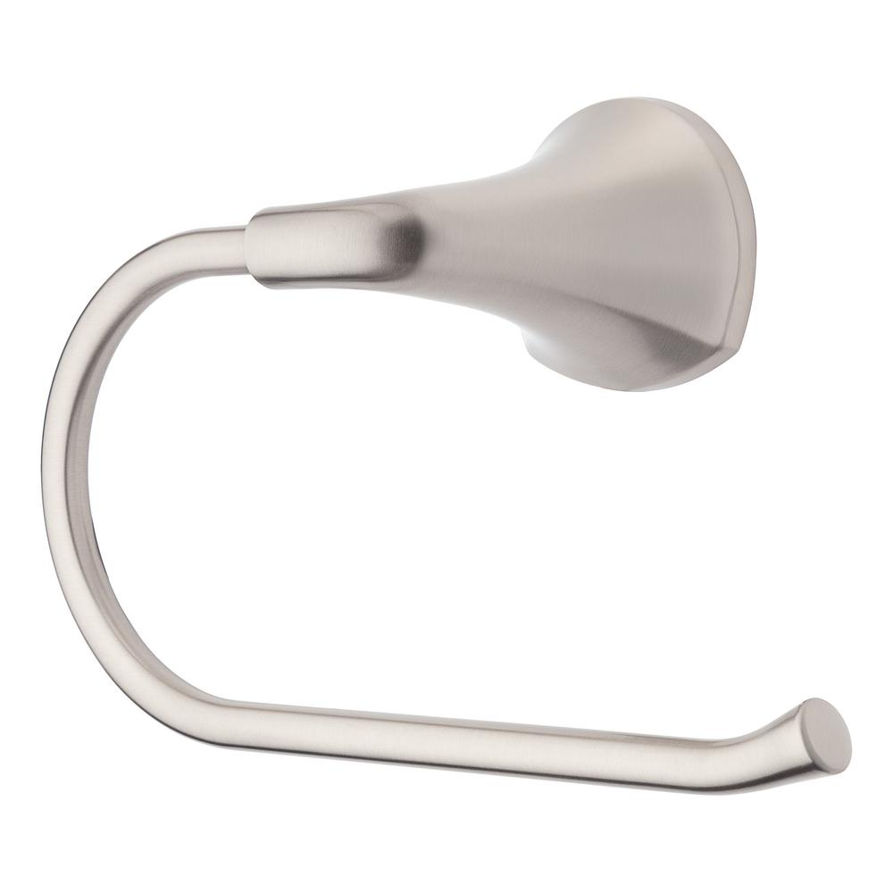 Wall Mounted Ladera Towel Ring in Spot Defense Brushed Nickel