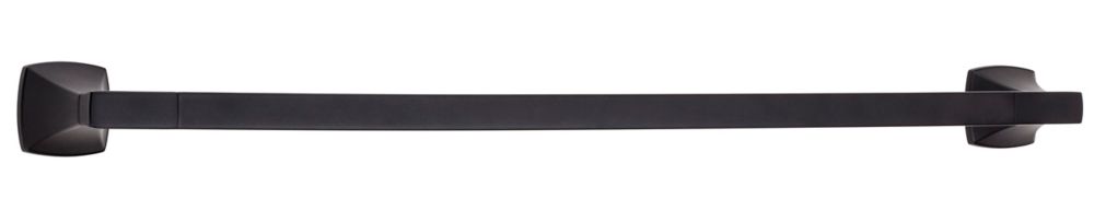 Pfister BTB-VNC2 Venturi 24" Towel Bar Matte Black Bathroom Hardware and Accessories Bathroom Hardware Towel Bars