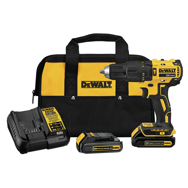 [DCD778C2] DEWALT 20V MAX Compact Brushless Hammer Drill - DCD778C2