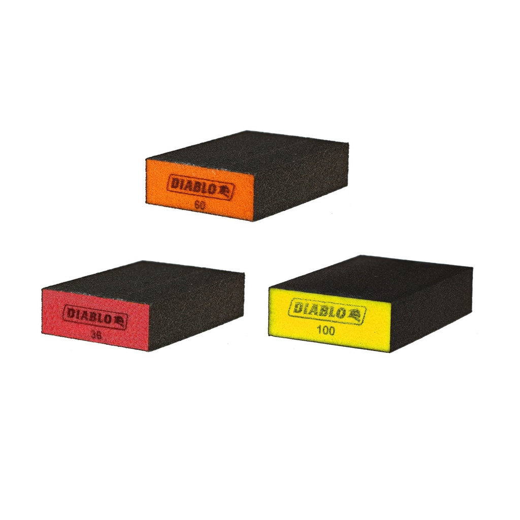 FLAT SAND SPONGE ASSOR 36/60/100