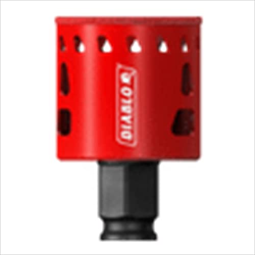 Diablo 1-3/4 in. Diamond Grit 5.52 in. L X 1/4 in. D Hole Saw