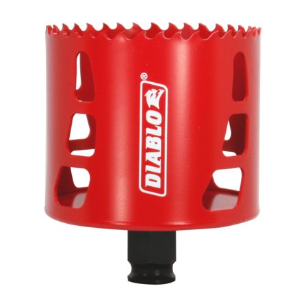 Diablo Snap-Lock Plus 3 in. Bi-Metal 2-3/8 in. L Hole Saw