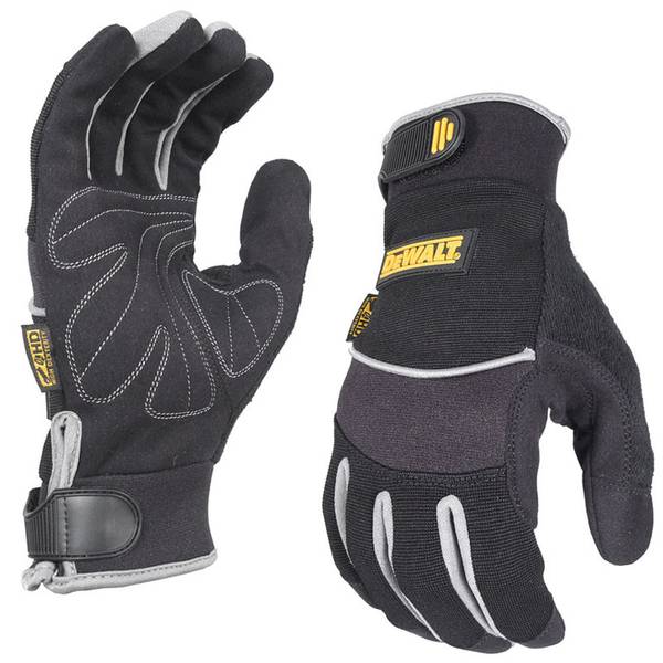 [DPG200L-VA] Dewalt General Utility Performance Gloves, Large, Black, 1/Pair - All