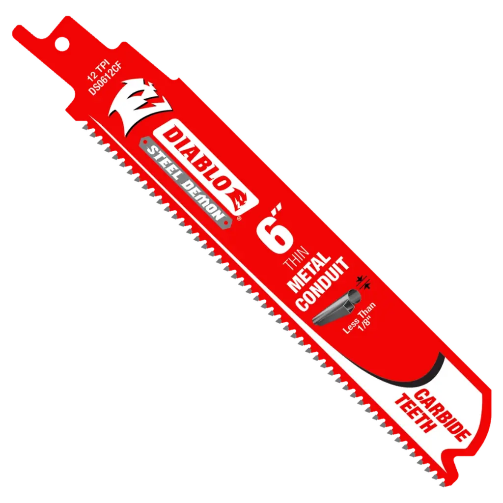 DIABLO RECIP BLADE 12TPI 6" 1PK