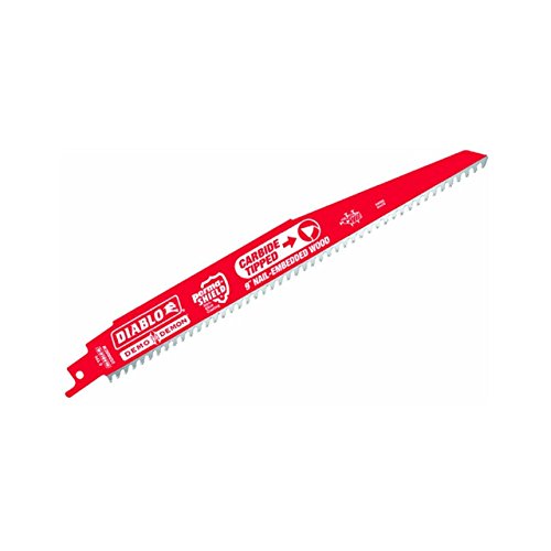 DIABLO 5/7TPI Demo Demon Carbide Reciprocating Saw Blade - 9 Inch