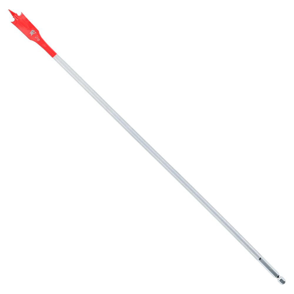 Diablo 5/8 in. X 16 in. L High Speed Steel Clean Wood Spade Bit Hex Shank 1 Pk