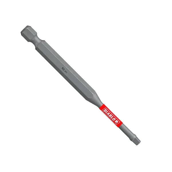 Square Drive Bits,Sq2,3-1/2 in L,PK2