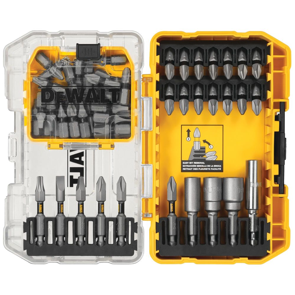 DEWALT SCREWDRIVING BIT SET 55PC