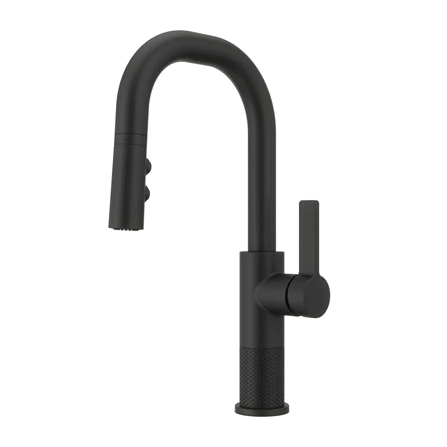 [GT529MTB] Pfister GT-529-MT Montay 1.8 GPM Single Hole Pull Down Kitchen Faucet with Magnetic Docking Matte Black Faucet Kitchen Single Handle