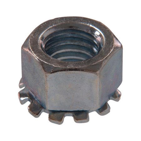 [H180286] HILLMAN 5/16-18 in. Zinc-Plated Steel SAE Keps Lock Nut 1 Pk
