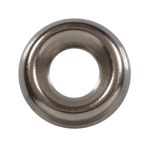 HILLMAN Nickel-Plated Steel .215 in. Countersunk Finish Washer 100 Pk