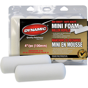 DYNAMIC MINI FOAM CVR 4" 2PAK