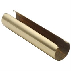 Lavi Industries 00-830/1h Polished Brass Internal Splice for Tubing Size 1-1/2