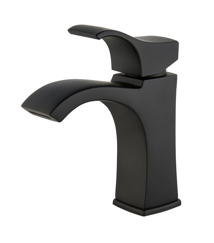 Pfister LF-042-VN Venturi 1.2 GPM Single Handle Bathroom Faucet Matte Black Faucet Bathroom Sink Faucets Single Handle