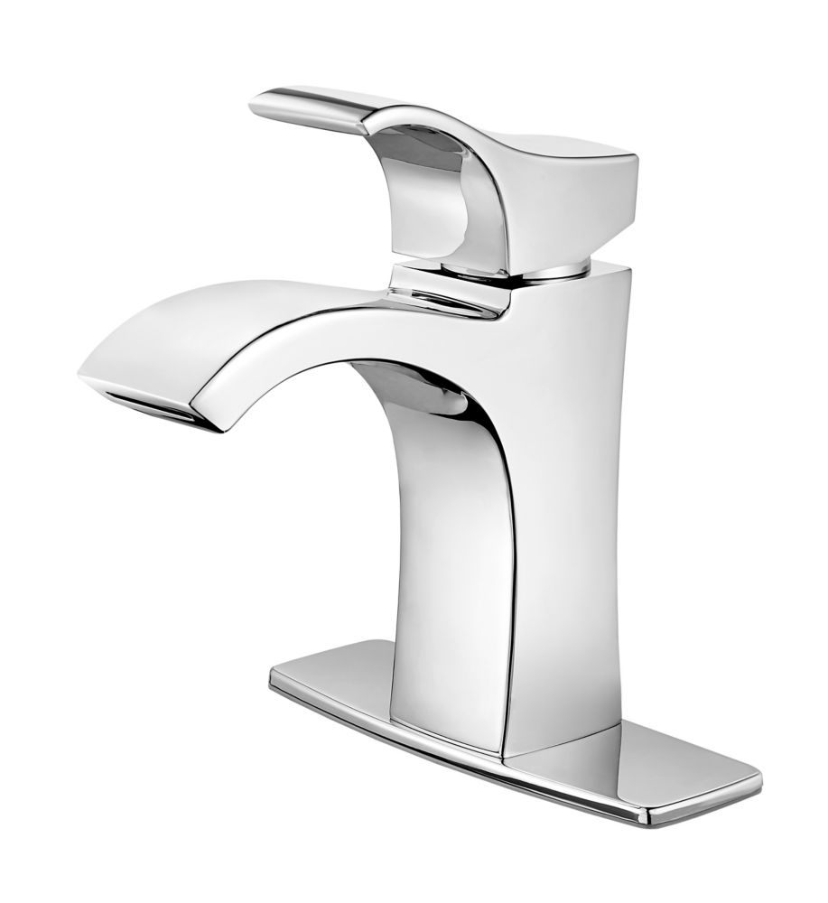 Venturi Single Hole Single-Handle Bathroom Faucet in Polished Chrome