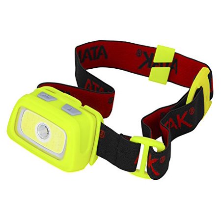 ATAK Model 373 300 Lumen Hi-Viz Multi-Function COB LED Headlamp (High Low Green Red and Strobe Settings)