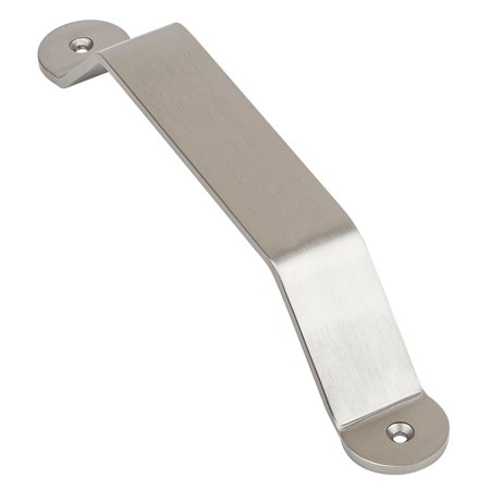 National Hardware 10 in. L Satin Nickel Silver Steel Pull Bar