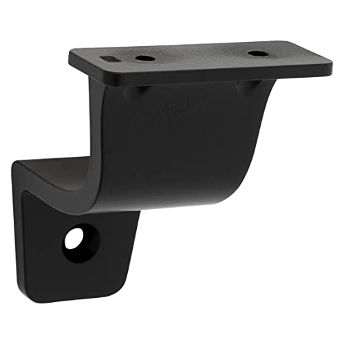 National Hardware Cooper Black Zinc Handrail Bracket 3 in. L 200 Lb