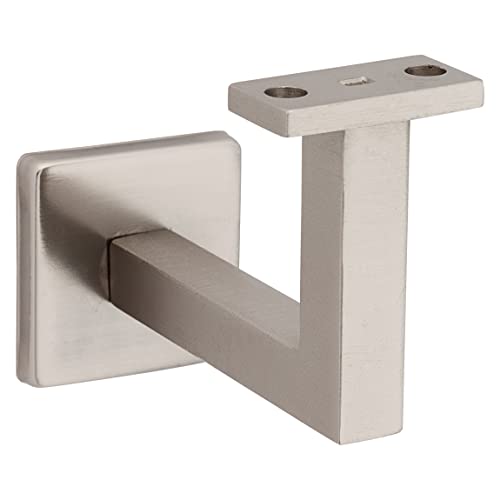 National Hardware Reed Silver Steel Handrail Bracket 3-5/16 in. L 150 Lb