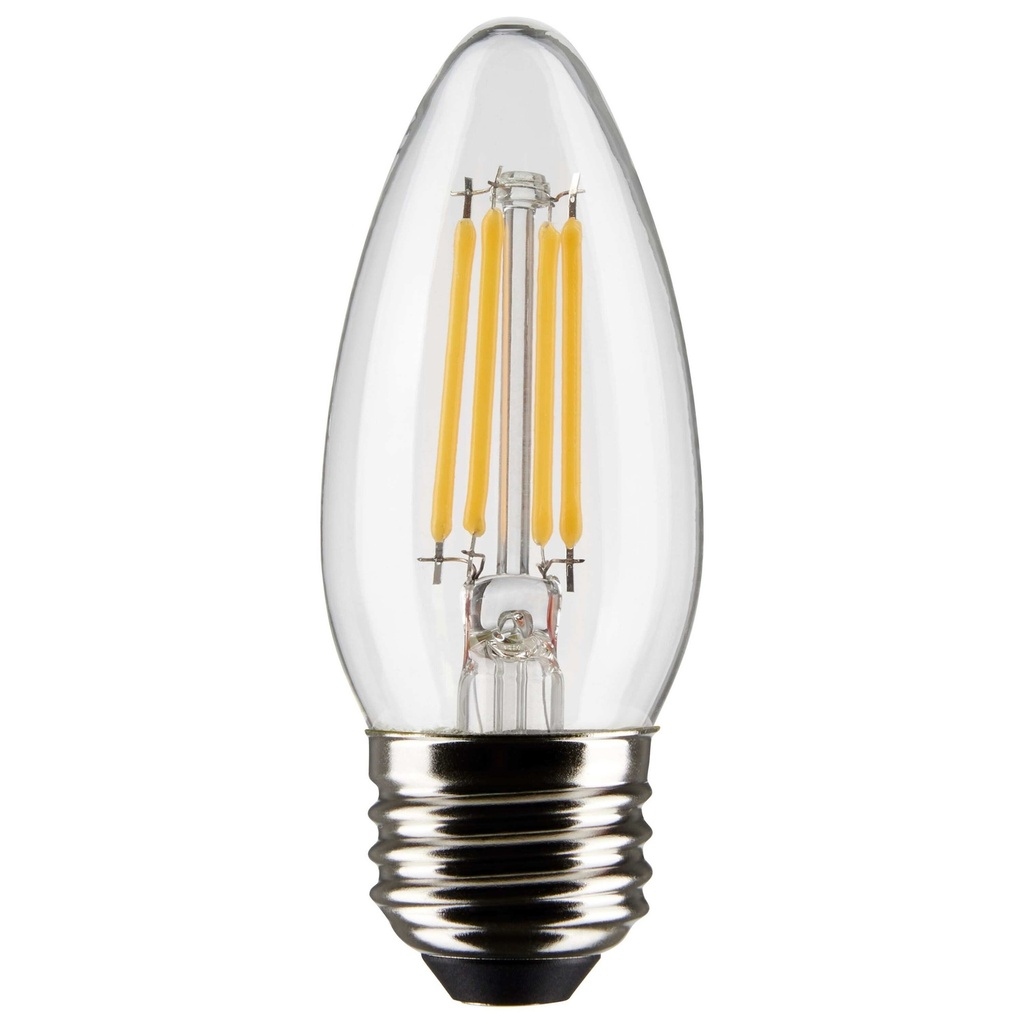 Satco 5.5w B11 LED 2700K Medium Base Dimmable - 60w Equiv