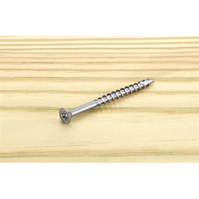Starborn Deckfast No. 10 X 3 in. L Silver Star Flat Head Deck Screws 1500 Pk