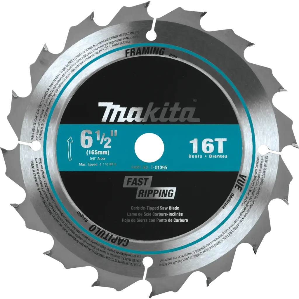 MAKITA 6-1/2 16T SAW BLADE GENER