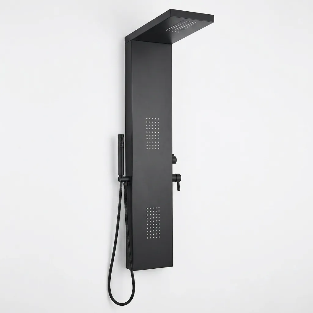 [TP650] TP-650 BLACK PANEL DE DUCHA