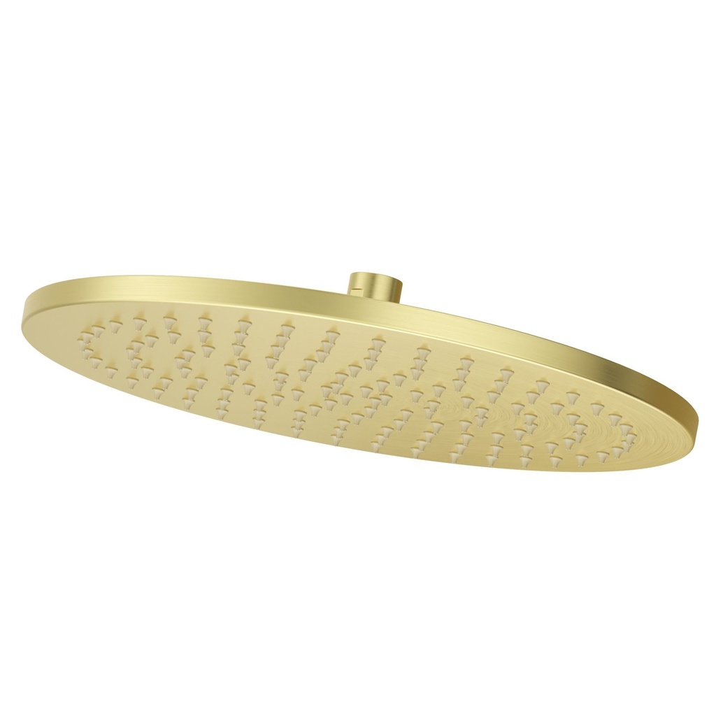 [USH05SHWBG] Pfister USH-05SHW Modern Round 1.75 GPM Single Function Rain Shower Head Brushed Gold Showers Shower Heads Single Function