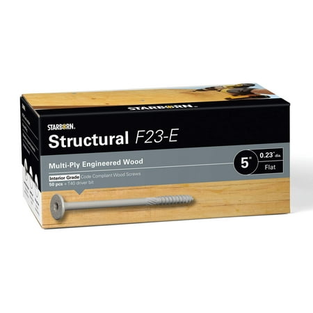 STRUCTURAL F23-E  5" GRY 50PC